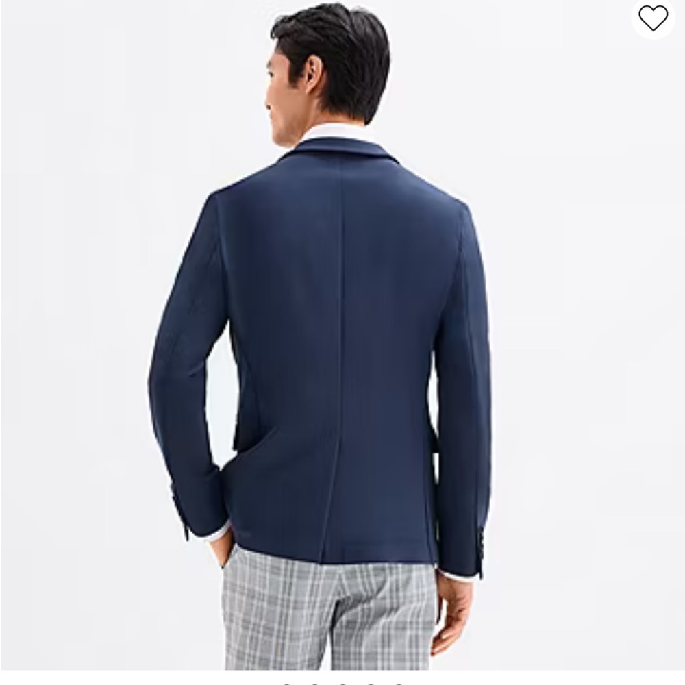 J. Ferrar Mens Knit Stretch Fabric Slim Fit Sport Coat J. Ferrar 38/40 Short NWT - Picture 2 of 10